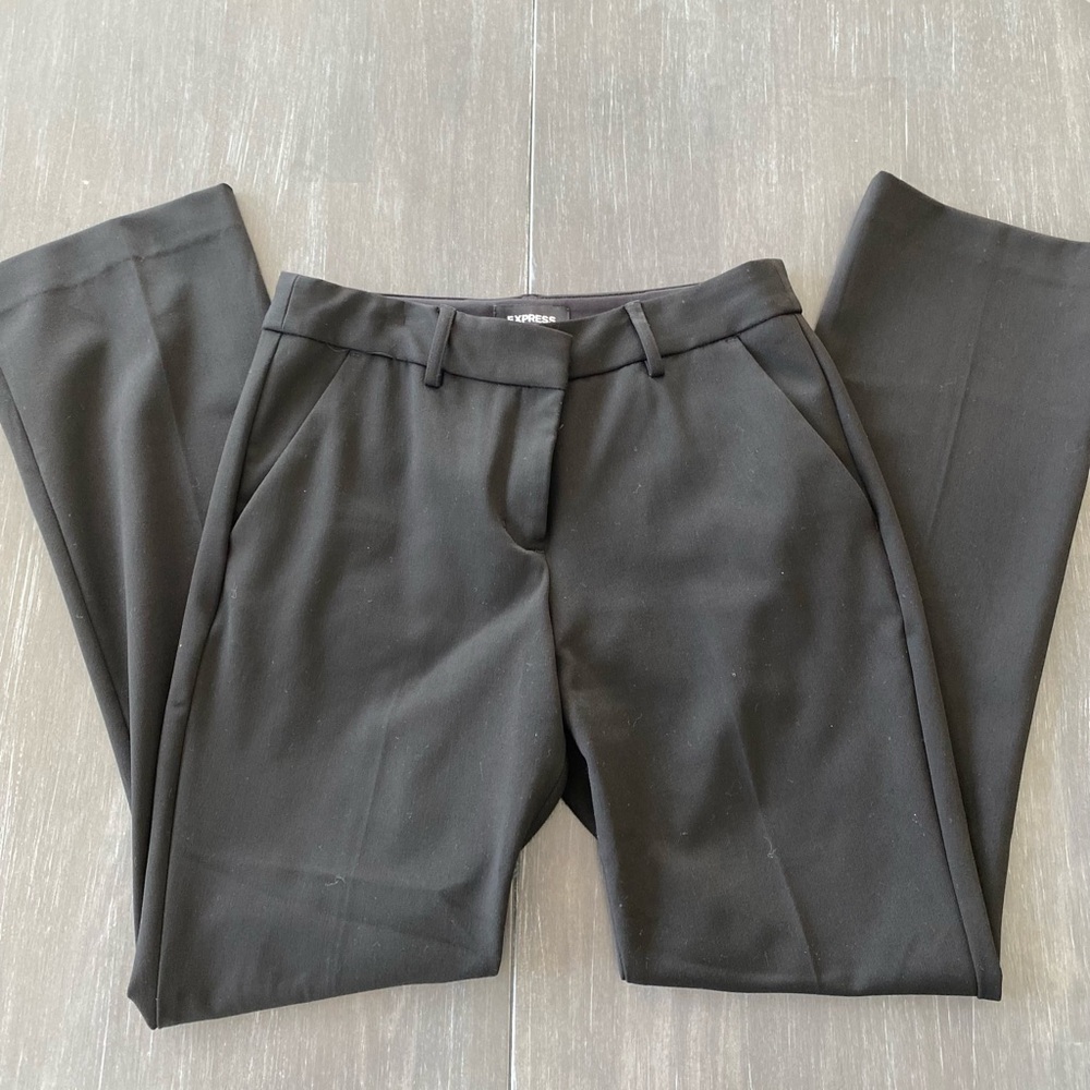 Express Classic Black Trousers